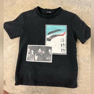Raf Simons Black‎ Short Sleeve Graphic Tee